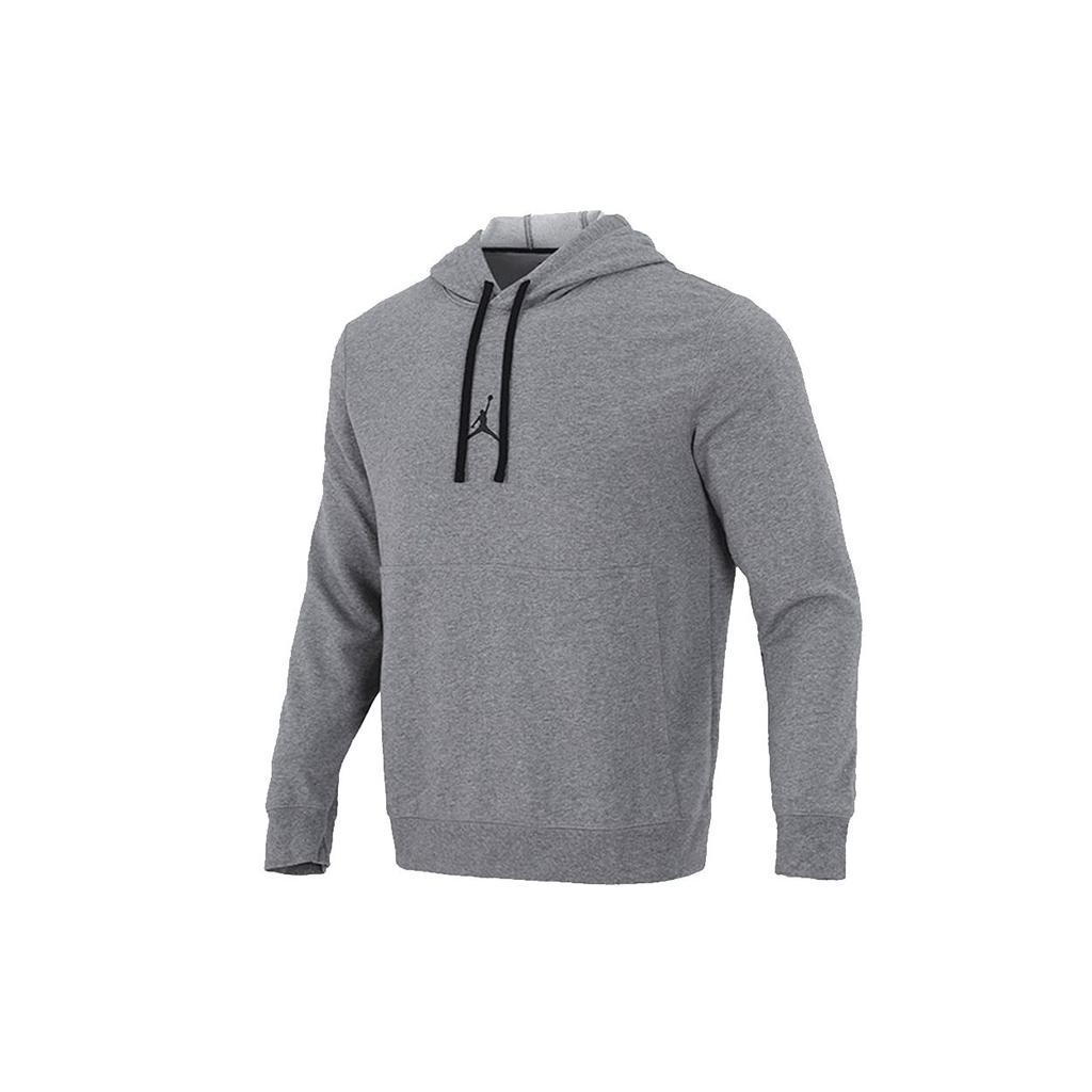Jordan Logo Knit Hoodie Sweatshirt Men Tops Gray DA9861-091