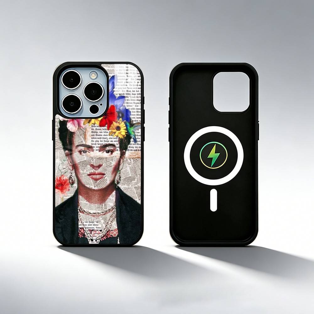 Art F-Fridas K-Kahlo COOL Phone Case For iPhone17,16,15,14,13,12,11 Plus,Pro Max Magnetic For Magsafe Wireless Charging