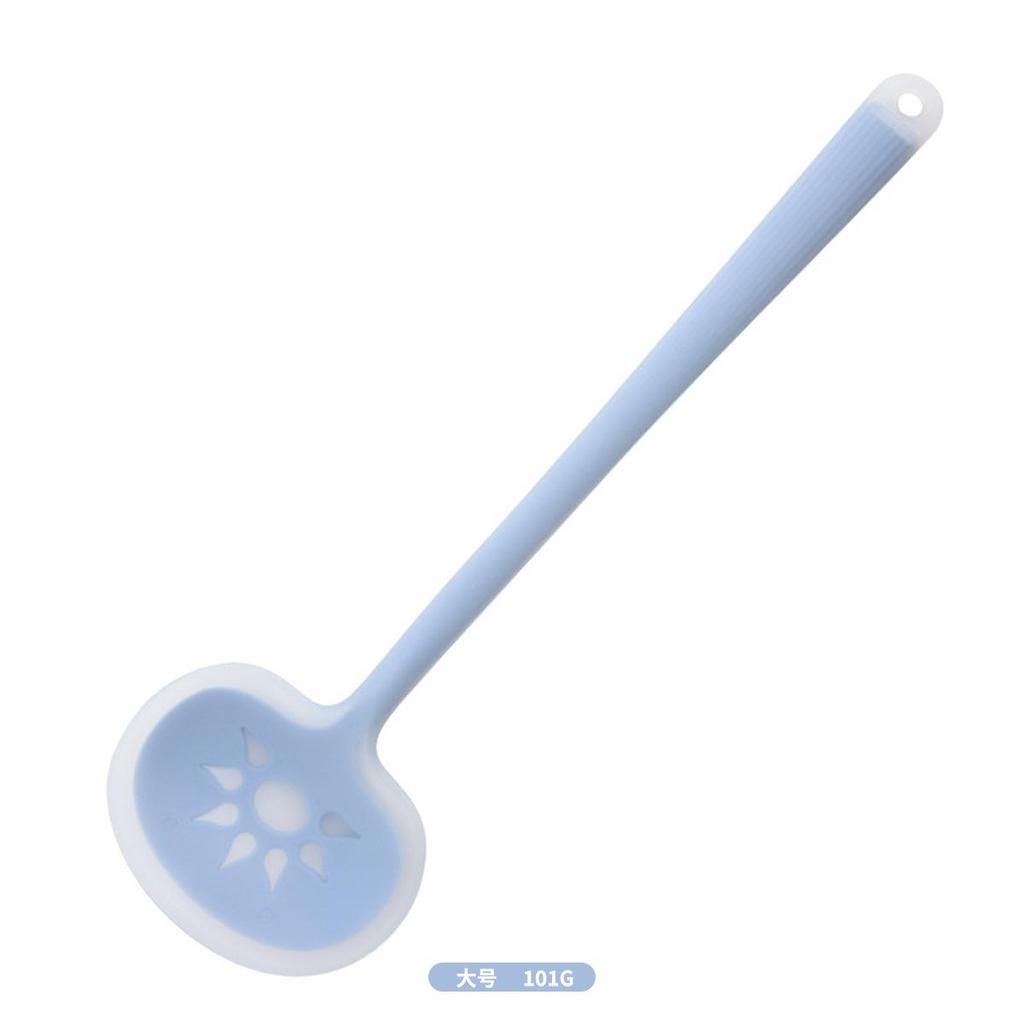 Long Handle High-Temperature Resistant Silicone Spatula for Non-stick Pans