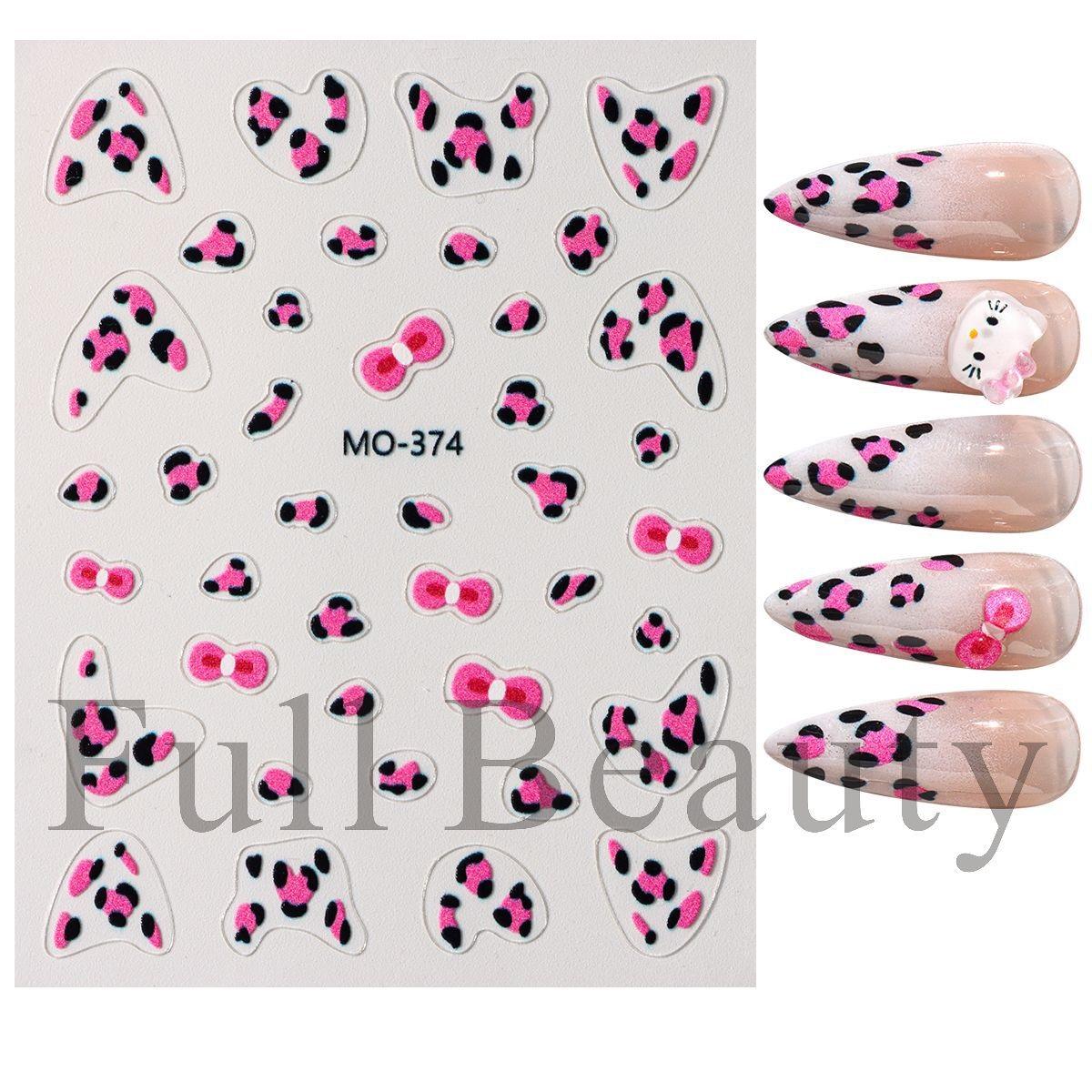 

3D наклейки для ногтей бабочки наклейки для ногтей цветочные листики весенние слайдеры маникюрный декор