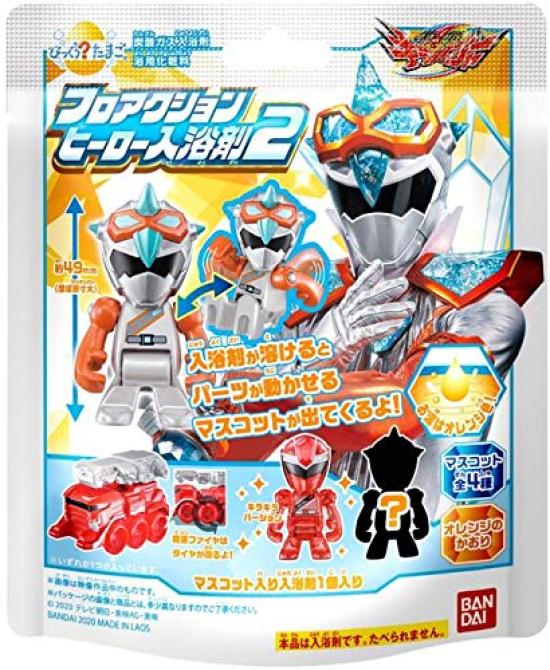 

Tamago Mashin Sentai Kiramager Flo Action Hero Bath Salts 2 BOX Удивлены 15-упаковка