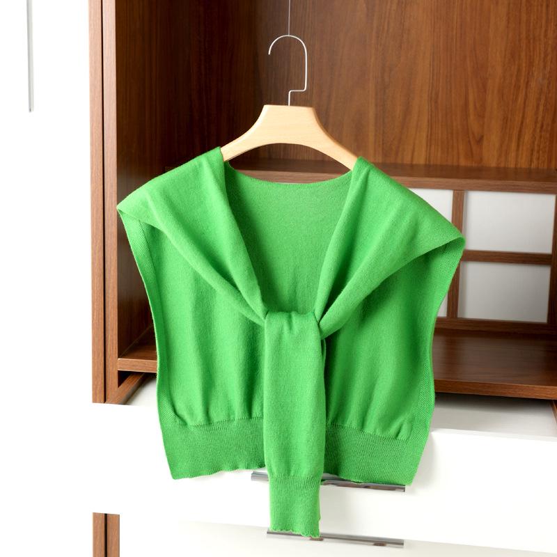 Sciarletta lavorata a maglia estiva da donna: Sciarpa Sottile e Versatile & Scaldacollo per il Post-Parto, Ambienti Condizionati, Coprispalle e Collo