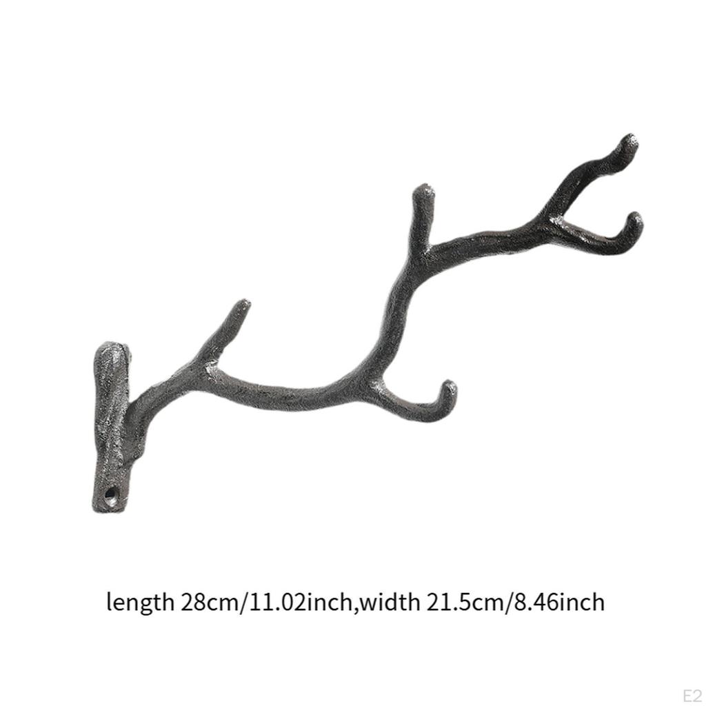 Branch Wall Hanger Storage Organizer Space Saving Tack Rooms Living Room Heavy Duty Ornament Hotel