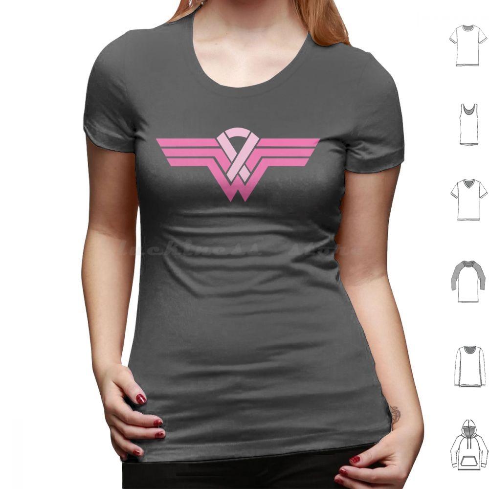 Superhero RibbonBreast Cancer Awareness T Shirt Big Size 100 Cotton Breast Cancer Survivor Breast Cancer Awareness Pink