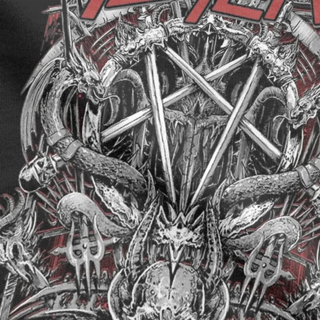 Summer Vintage 1980s Metal Band Slayer Trash Metal T-Shirt Men O Neck Cotton Anime T Shirt Short Sleeve Tees Oversized Clothing