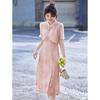 New Chinese Style Floral Two-Piece Dress Set