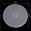 Non-Toxic Yant Jouet 5Mm Hama Beads Pegboard Transparent Template Board Circular Square Tool Diy Figure Material Board Perler Beads