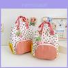 New Cute Strawberry Canvas Kids Backpack Adorable Preschool Bag For Girls And Boys
