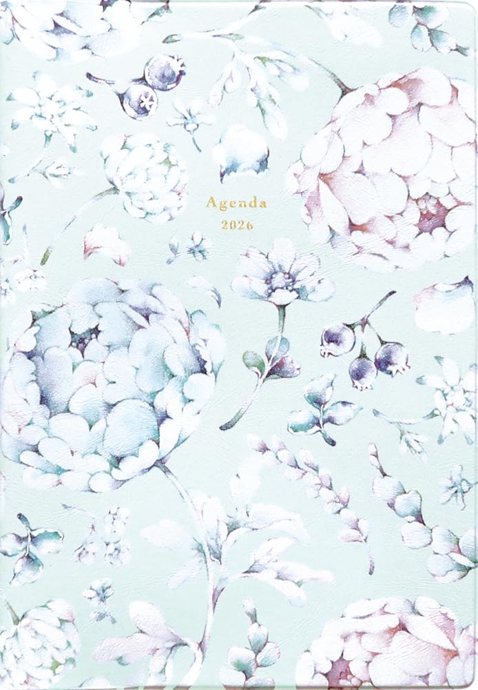 Elle Commune Matca Planner 2026 B6 Monthly Botanical Specimen Parfum October DR-MG-549 (Starts 2025)