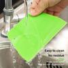 Green Trapezoidal Plastic Dough Scraper Cake Cream Vermicelli Cold Rice Noodles Household Kitchen Baking Thickened Scraper