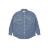 Palace Washed Drop Shoulder Corduroy Shirt Unisex Tops Dusty-Blue P21SHT031