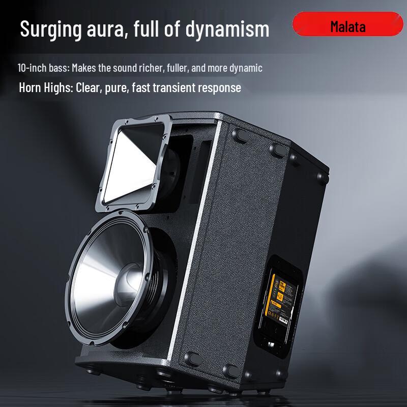 Malata M+9680 Portable Outdoor Karaoke Bluetooth Speaker (CN version)