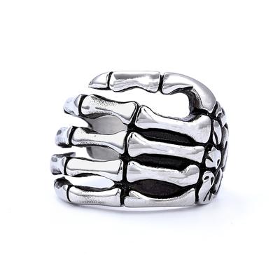 European and American Retro Punk Rings, Personalized Hand Rings