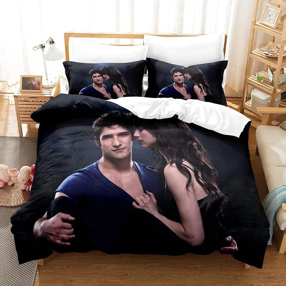 

Comforter Teen Wolf Allison Bedding Set For Bedroom Soft Modern S Comefortable Kids And Comforter (quilt)-EU Single(135*200cm)3pcs