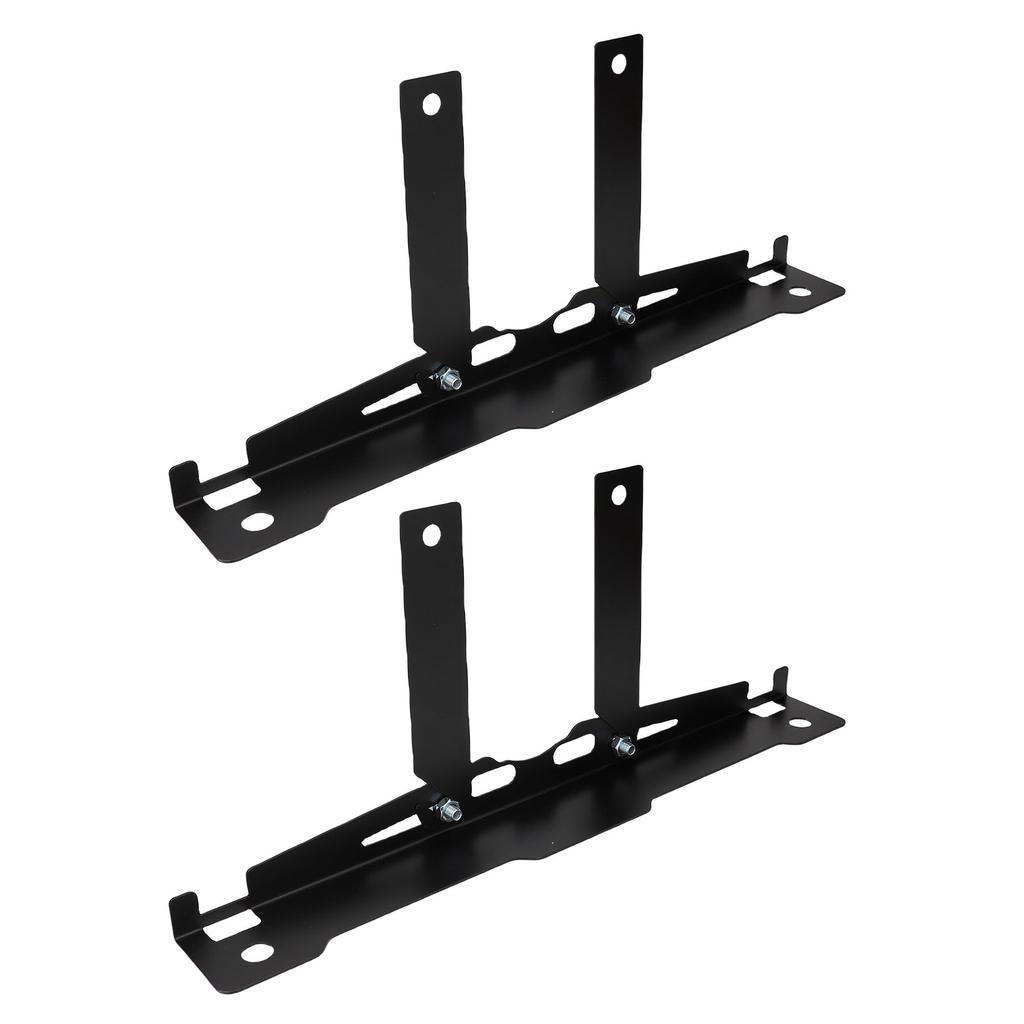 2 Set Wheel Alignment Tool Plate Heavy Duty Alloy Steel Front End Alignment Tool for Car Black