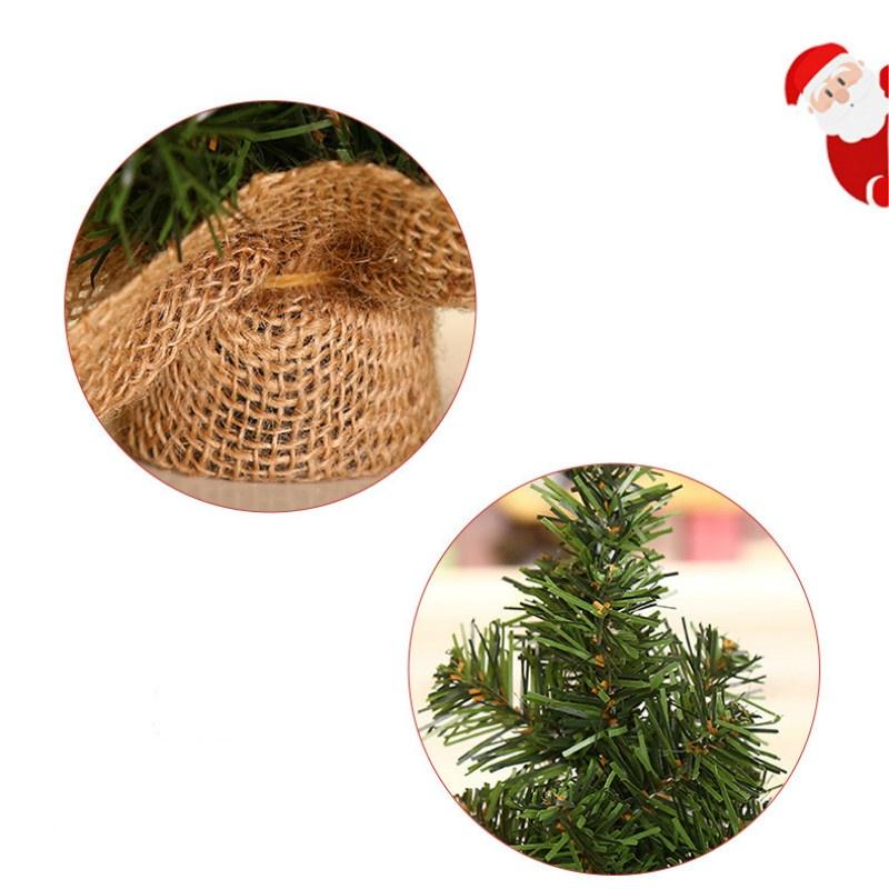 20cm/30cm Mini Green Christmas Tree DIY Decorative Tree Home Decoration Desktop Decoration