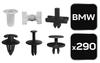 BMW Car Clip Set, 290 Pieces