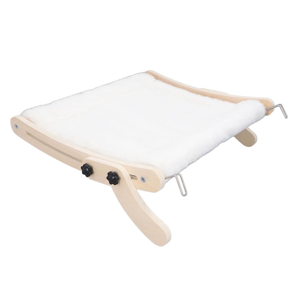 Cat Window Sill Hammock Space Saving Hook and Loop Fastener Stable Structure Cat Window Hammock Bed 
