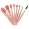 8 Pcs Cosmetics Foundation Blush Powder Eyeshadow Blending Makeup Brush Soft Fluffy Makeup Brushes Beauty Tools Make Up Brushes