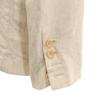 Costume National Made In Italy 100% Linen Tailored Jacket Beige Men's Used