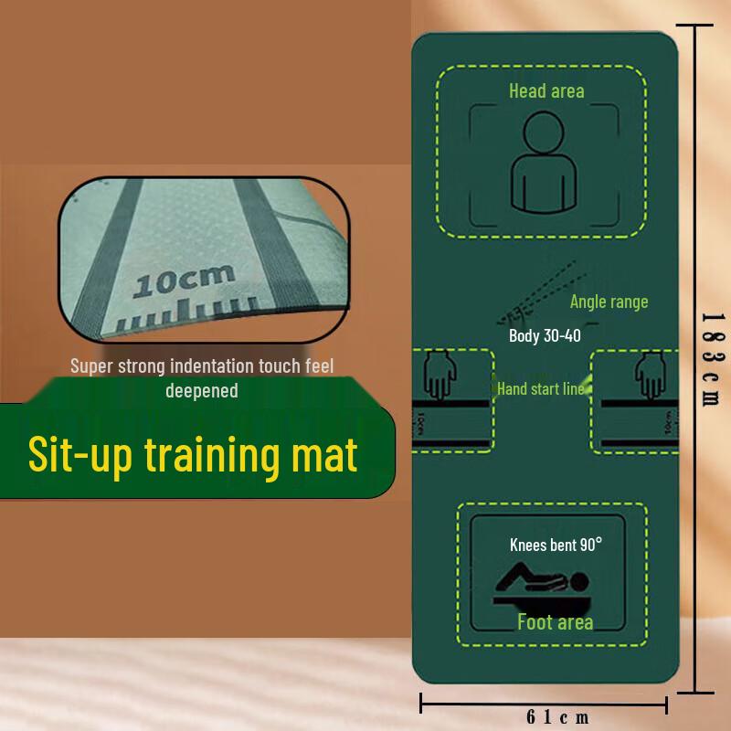 Warrior Program Sit-up Training Mat