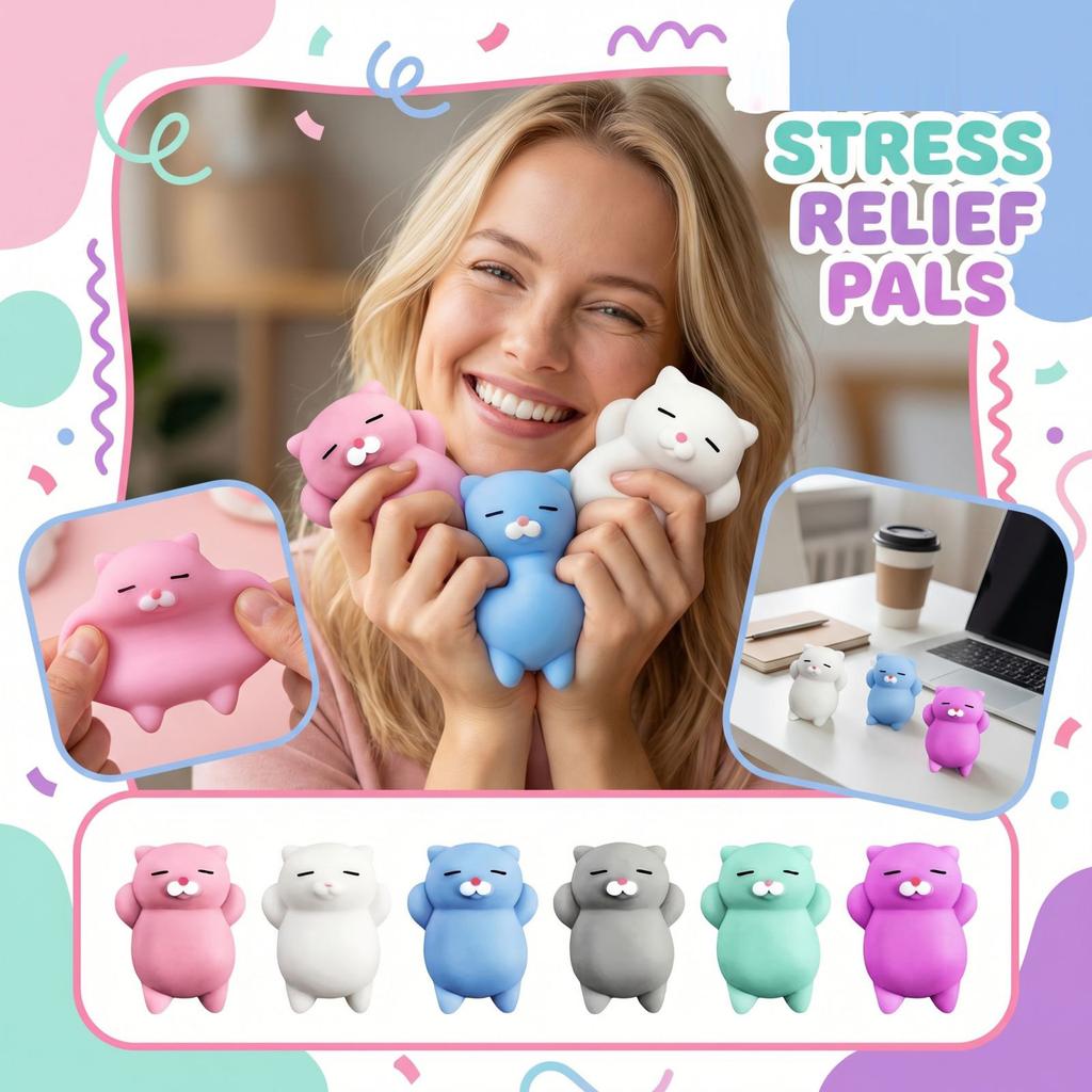 Squeezable Toys Meet The Tactile Needs To, Anxiety And Stress