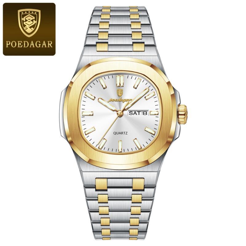 New Top Brand Ultra-thin New Women's Watch Waterproof Luminous Luxury Quartz Double Calendar Watch