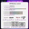 22in1 RGB Car Interior Acrylic Car Ambient Lights RGB Hidden Acrylic Strip Decoration Atmosphere Accessories For Silverado
