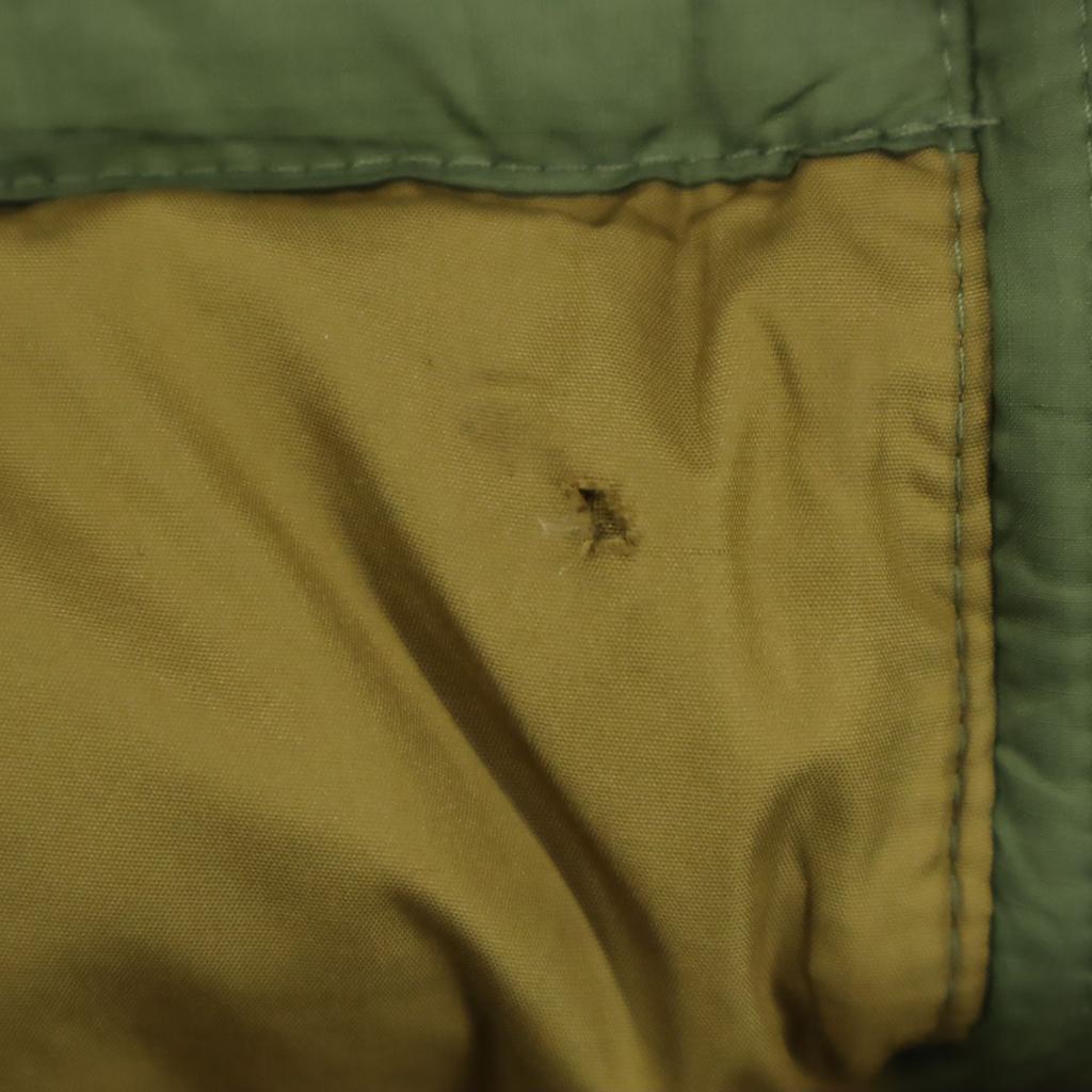 Patagonia STY68207FA18 Jednopunktowe logo Długi rękaw parka puchowa M zielona Dziecięca Używana