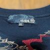 Used Karakuri Tamashii Iki Red Dragon Long Sleeve T-shirt