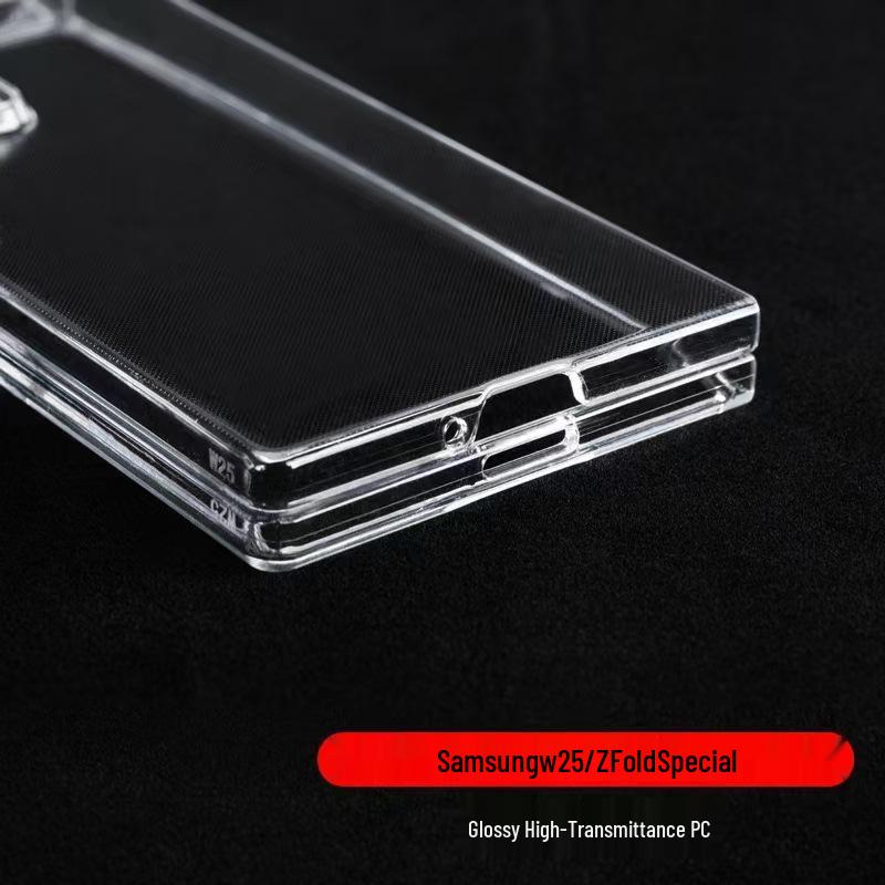 Galaxy W25/Z Fold Ultra-Thin Transparent Hard Case