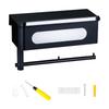 Roll Paper Storage Rack, Tissue Roll Holder, Tissue Box, Bathroom Washroom