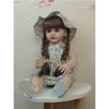 55 CM Reborn Dolls Full Silicone Baby Realistic Newborn Girl Doll Princess Dolls For Girls For Birthday Gift