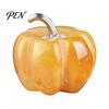 Transparent Crystal Pumpkin Charms Natural Carved Charm, Mini Gemstone Pendant Handmade Diy Craft Accessories for Jewelry DIY Making, Halloween Micro
