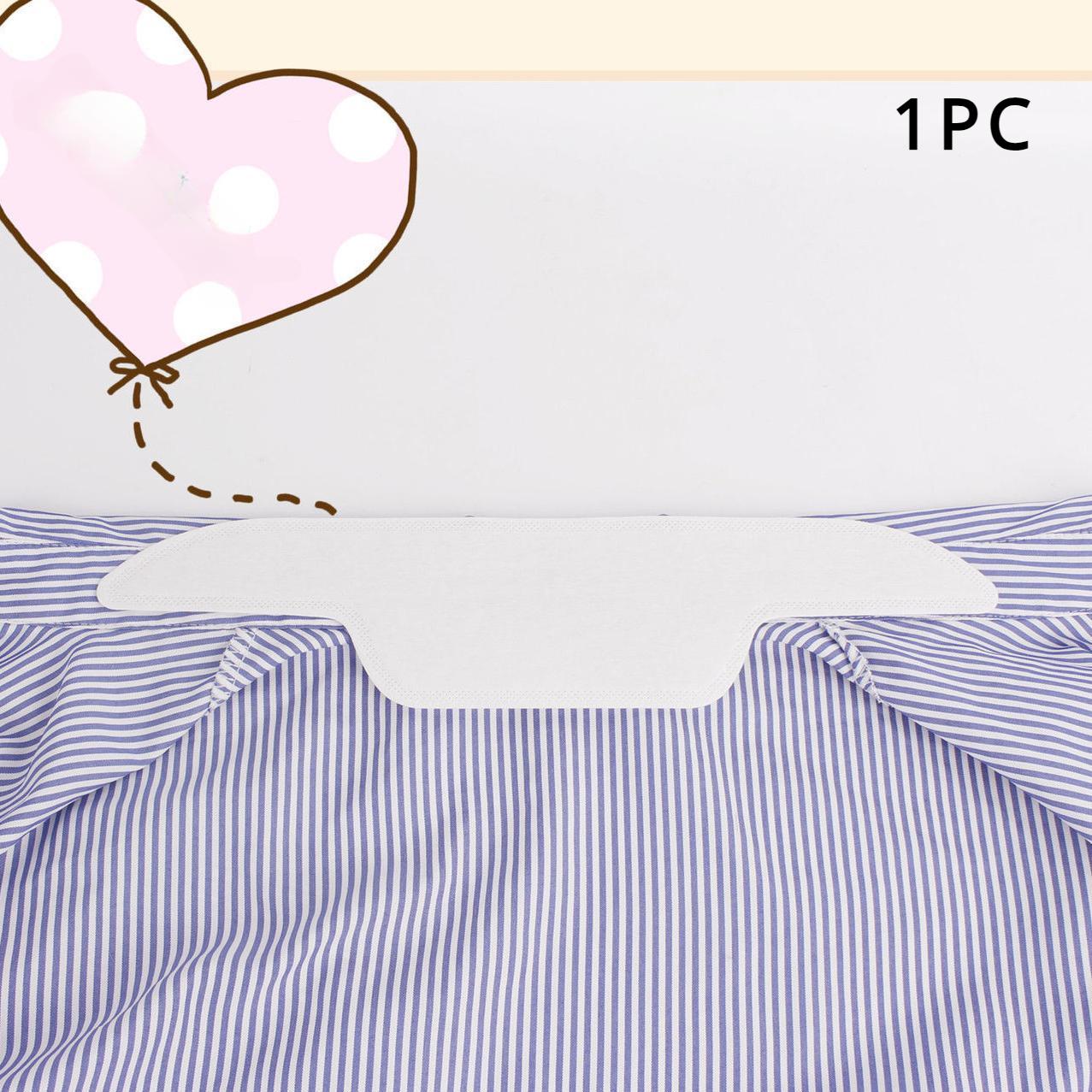 

Белая наклейка против грязного пота, воротник рубашки, одноразовый дезодорант, костюм, наклейки унисекс, впитывающая пот, новая подушечка против пота 1pc