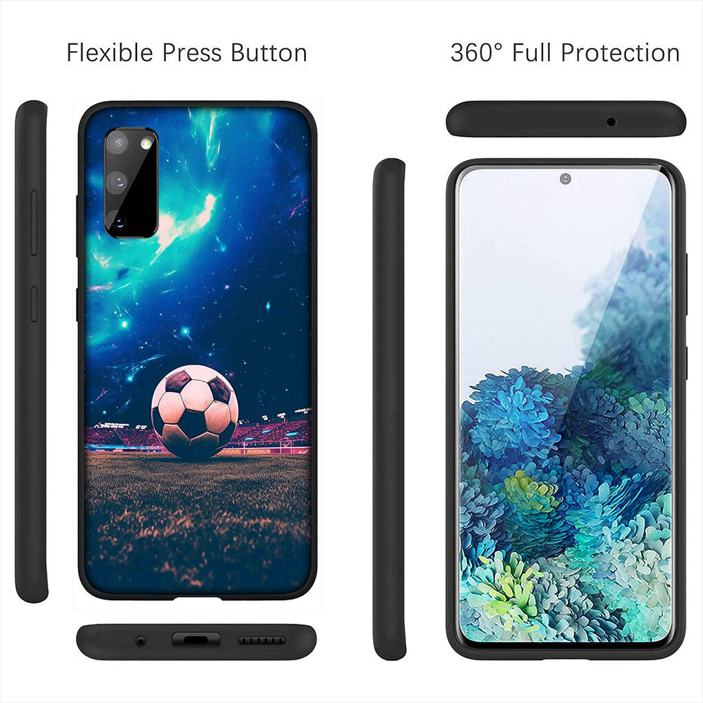 Cover for iPhone 17 16 15 Xiaomi Poco Redmi Note 14 13 12 11 Pro Max 9 Samsung Galaxy S25 S24 S23 OPPO Huawei Soccer Football No 10 7 No10 Phone Case