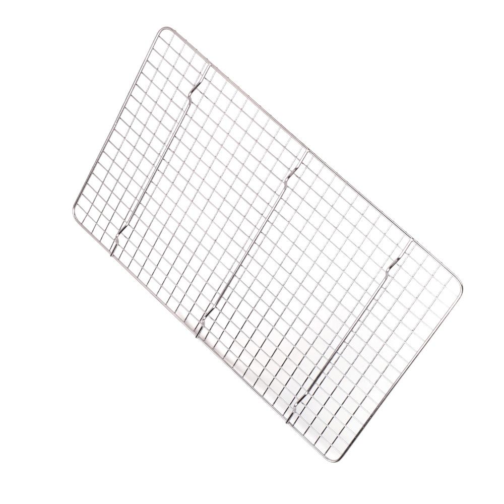 Deformation Resistance Baking Rack 304 Stainless Steel Cooking Cooling Rack Wire Rack Meal Prep