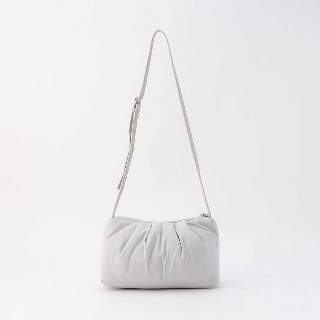 [Comme Ca Ism] [Mono Comme Ca] Padded Shoulder Bag 95-20BM41-205 Light Gray F