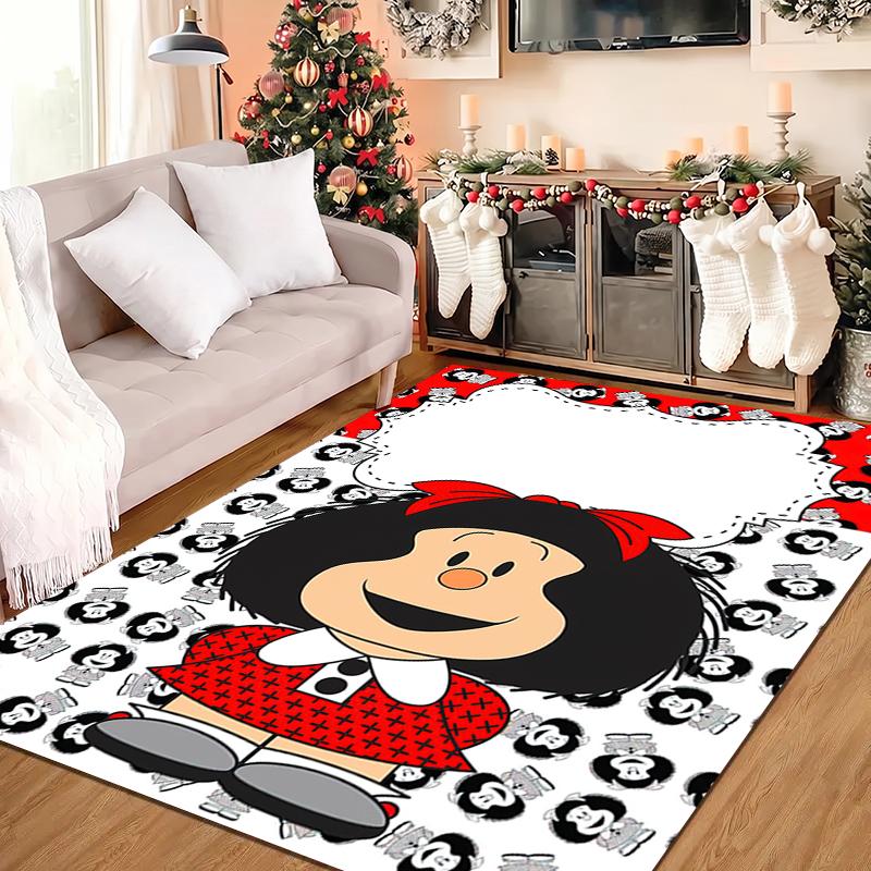 1PC Mafalda Rug - home decoration Carpet For Living Room Bedroom Flooring Computer Chair Area Rug