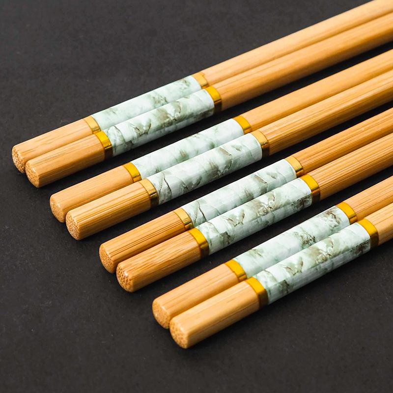 

Бамбуковые палочки для еды (Нескользящий, Защита от плесени, Термостойкий) – Экологичный, Неокрашенный, Без воска.