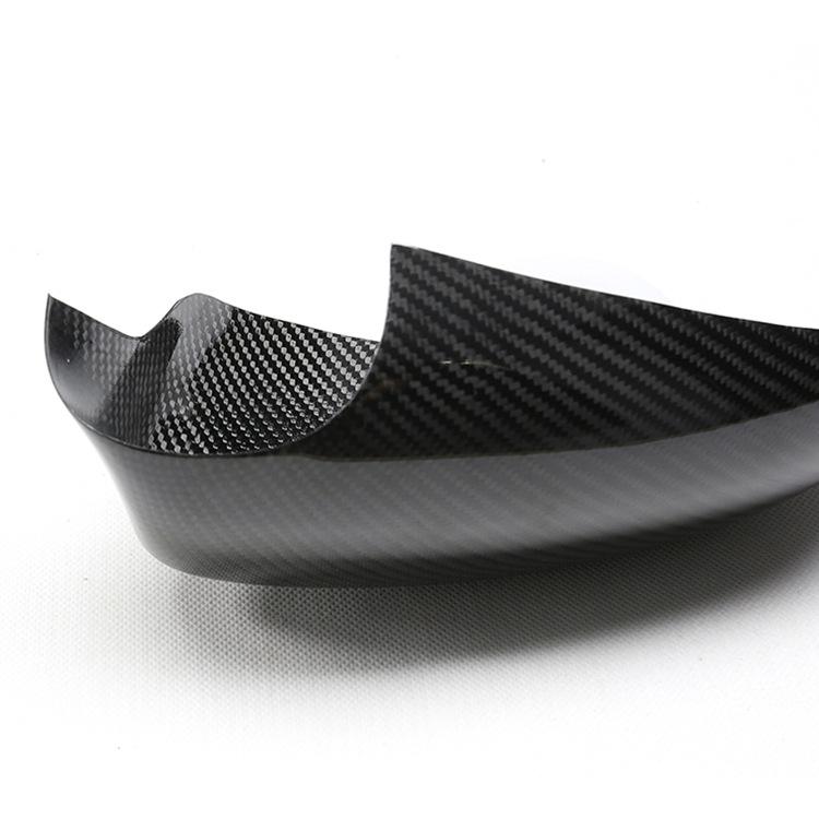 Série BM1 E87/E82/E88 120/130i Coque de Rétroviseur en Fibre de Carbone Sèche à Coller