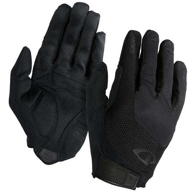 Велосипедные перчатки Giro Bravo Long (чёрные) S