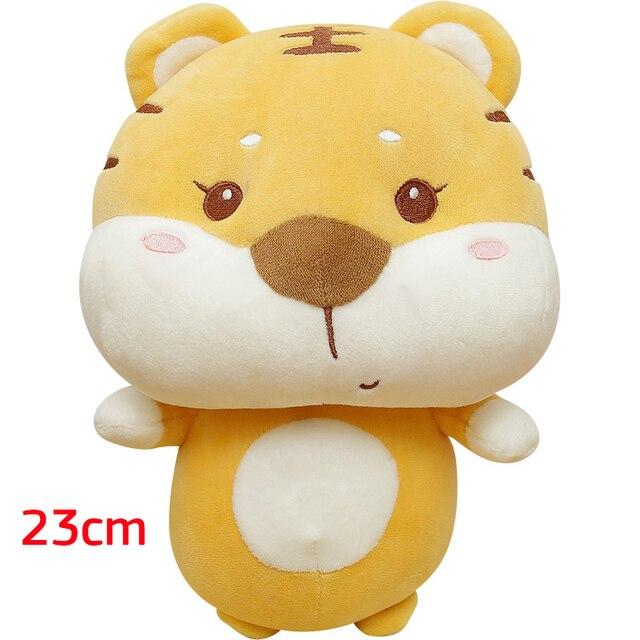 1pc 23 /26 /35cm Cartoon Tiger Plush Toys Kawaii Tiger Pillow Stuffed Soft Lovely Dolls For Children Girls Birthday Decor Gift