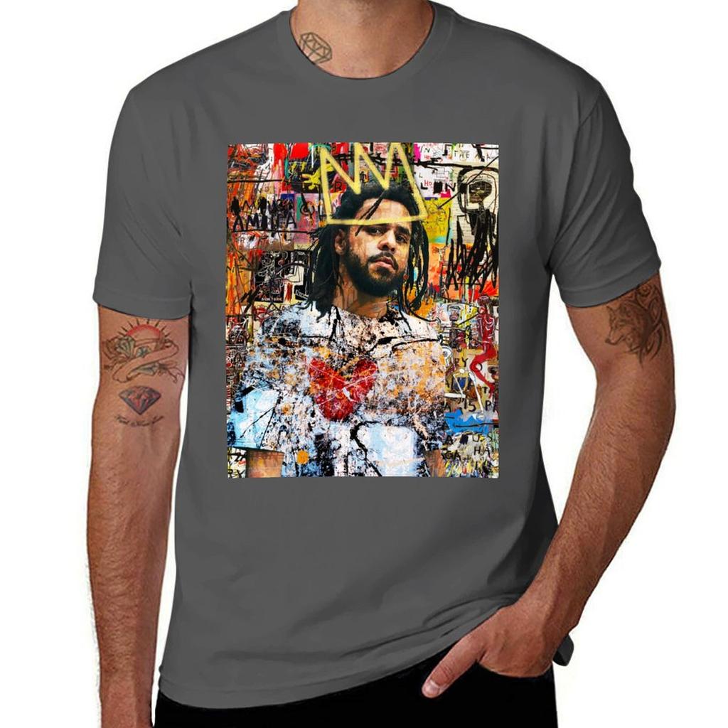 J Cole Portrait Tshirt Unisex T Shirt Cotton High Quality Tshirt