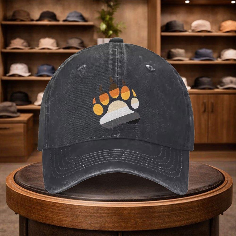 Bear Community Printed Baseball Cap Casual Duckbill Cap Fashion Hat Outdoor Adjustable Leisure Hat Suitable for All Season