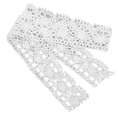 Lace Ribbon DIY Cotton Net 4cm Width 10 Yards Exquisite Fabric Lace Trim for Curtain Clothes