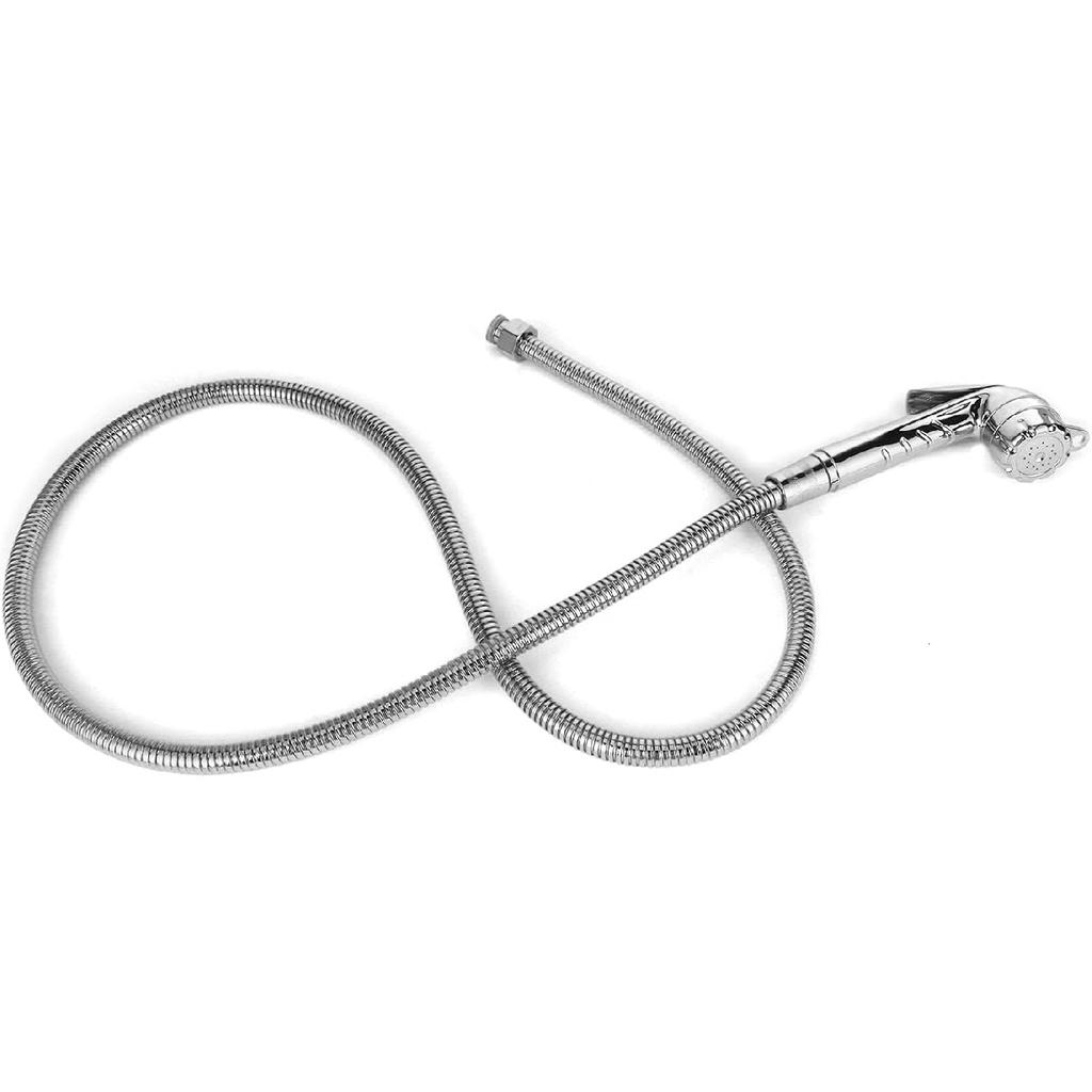 RV Exterior Shower Head with 1.5m/4.9ft Hose - Stainless Steel Nozzle, 1/2 Inch Thread for RV, Camper, Boat & Motorhome Outdoor Faucet Water Supply