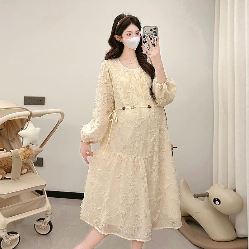 

Spring 2026 Plus Size Maternity Dress Large