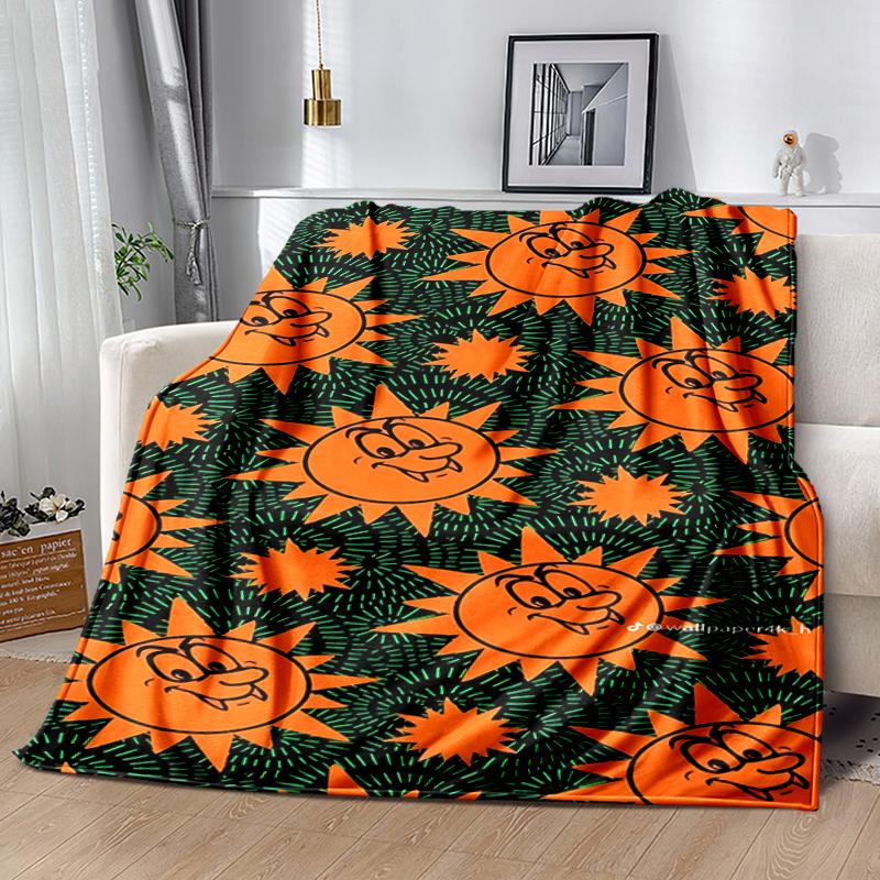 1pc Blanket Feid6 Print Design, Lightweight Blanket for Sofa, Bed- Soft &Warm, Gift for All Seasons Like Christmas, Halloween