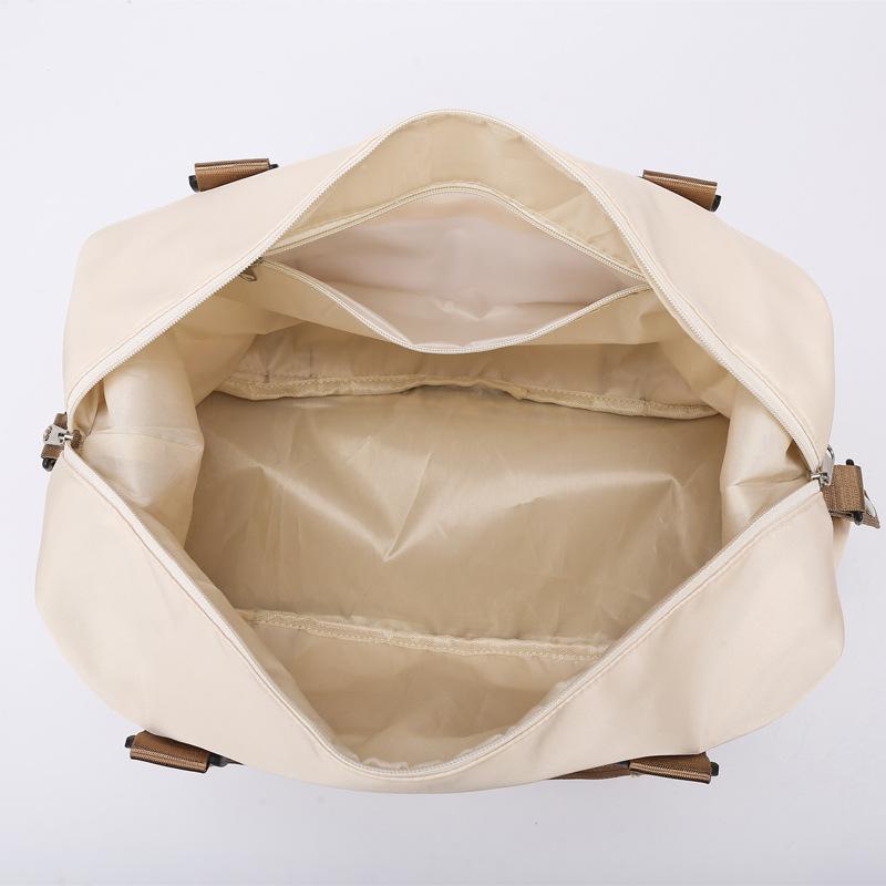 Travel Bag Large Capacity Mother and Child Bag Mommy Light Messenger Multifunctional Independent Shoe Compartment Luggage Bag Dry and Wet Separation
